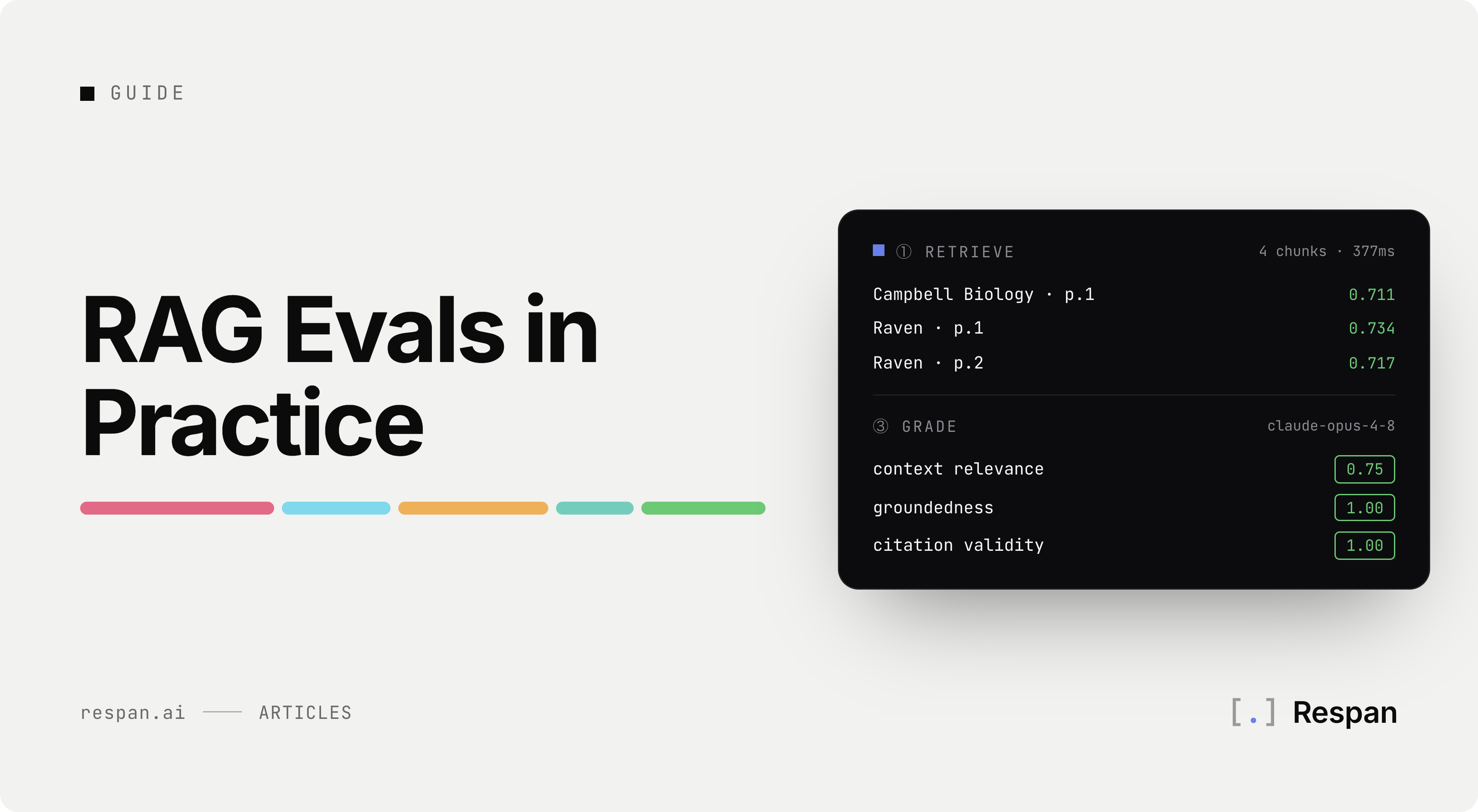 RAG Evals in Practice: Personal Course Tutor