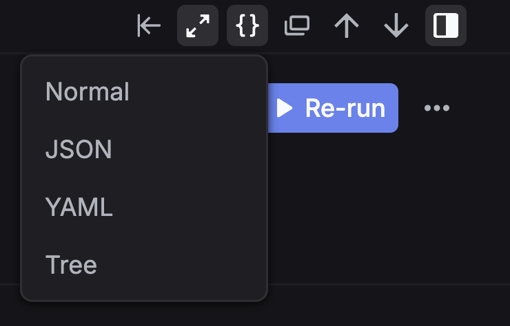 YAML and Tree view mode