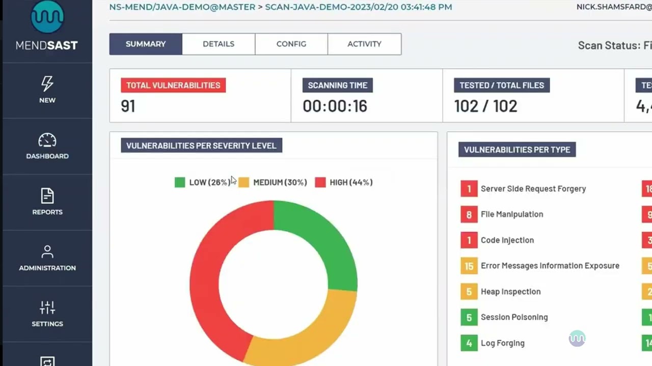 Mend.io red teaming